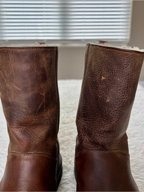 Cole Haan Brown Leather Shearling Boots size 12 M main image 15